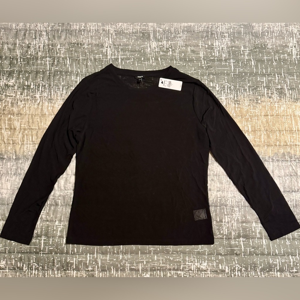 Express - Women’s Sheer Long Sleeved Top - Size L